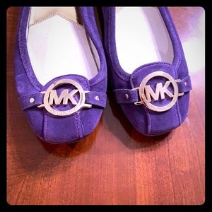Michael Kors purple shoes 7 1/2